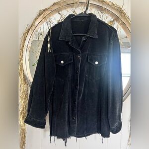 Corduroy Jacket Oversized